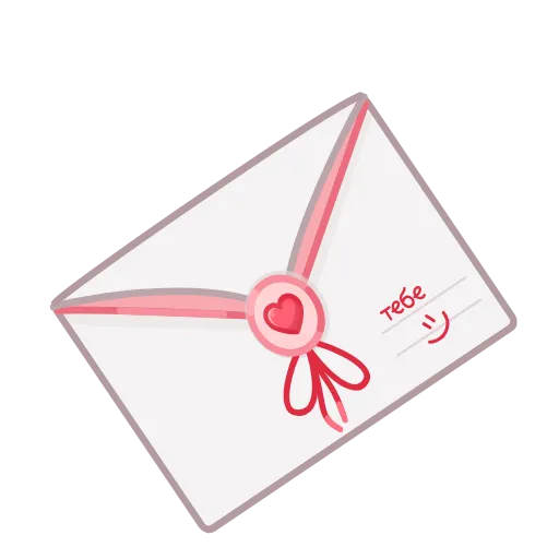 Стикер «Подарки VK» для Telegram