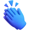 👏 Эмодзи «Эмодзи иконки 3д» для Telegram
