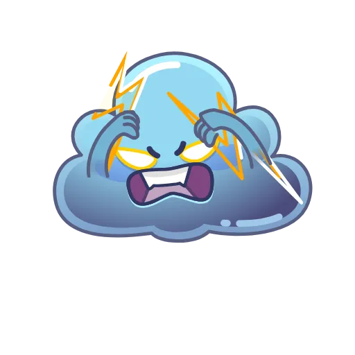 🤬 Эмодзи «Погода» для Telegram