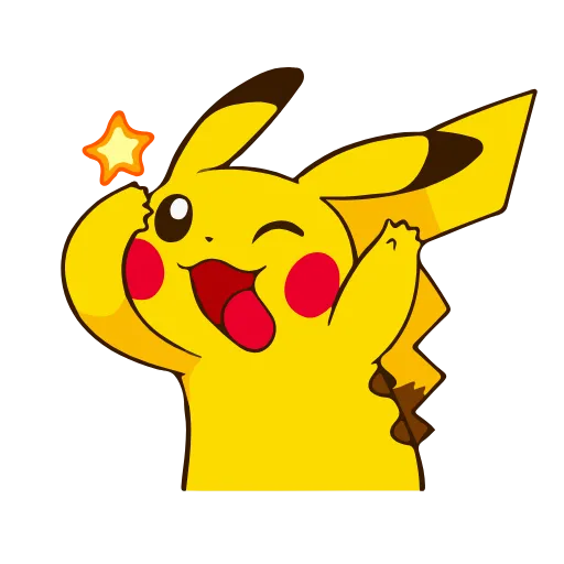 🥰 Стикер «Animated Pokémon» для Telegram