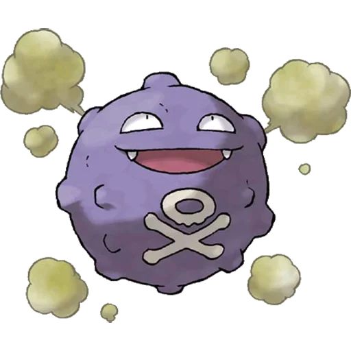 Стикерпак Pokemon Koffing для Telegram — скачать
