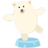 🐻‍❄️ Эмодзи «Полярный медведь» для Telegram