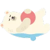 🐻‍❄️ Эмодзи «Полярный медведь» для Telegram
