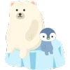 🐻‍❄️ Эмодзи «Полярный медведь» для Telegram