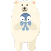 🐻‍❄️ Эмодзи «Полярный медведь» для Telegram