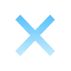 ✖️ Эмодзи «Голубые буквы и иконки» для Telegram
