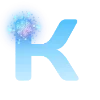 😊 Эмодзи «Голубые буквы и иконки» для Telegram