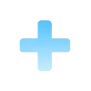 ➕ Эмодзи «Голубые буквы и иконки» для Telegram