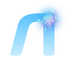 😇 Эмодзи «Голубые буквы и иконки» для Telegram