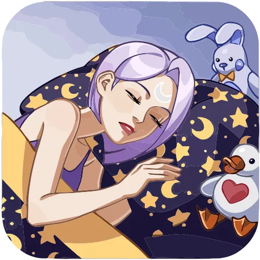 😴 Эмодзи «Полли и Кастория» для Telegram