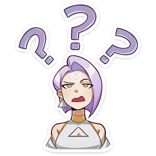 ❓ Стикер «Полли и Кастория» для Telegram