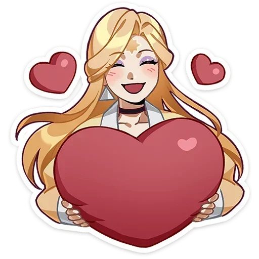 ❤️ Стикер «Полли и Кастория» для Telegram
