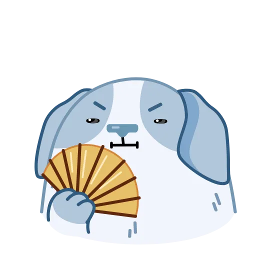 🥵 Эмодзи «☺ Пёс Полтос - Poltos the Dog emoji» для Telegram