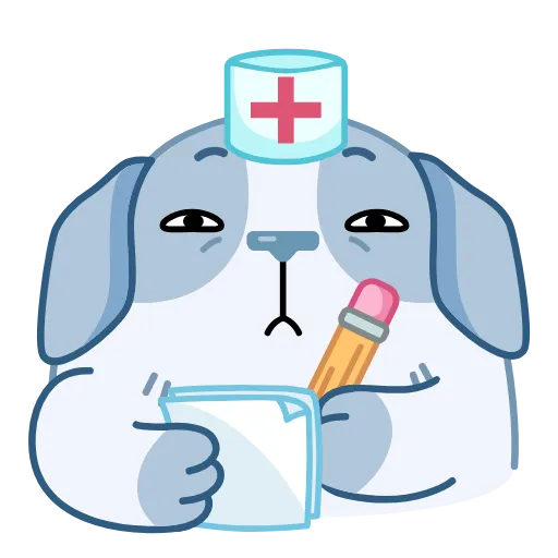👨‍⚕ Эмодзи «☺ Пёс Полтос - Poltos the Dog emoji» для Telegram