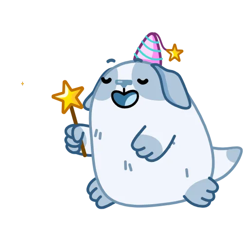🥳 Эмодзи «☺ Пёс Полтос - Poltos the Dog emoji» для Telegram