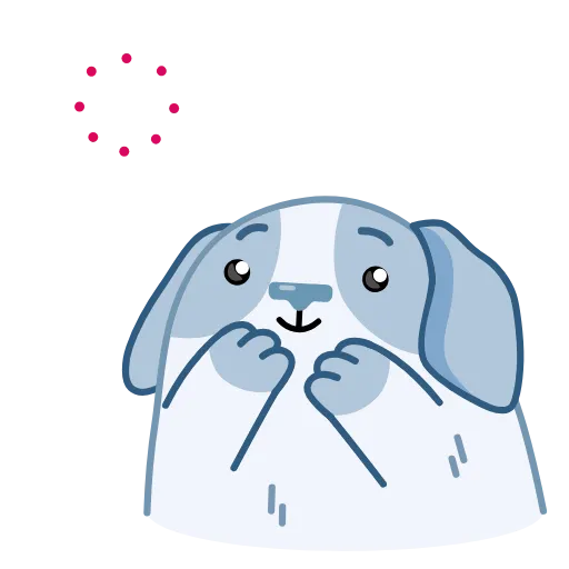 😘 Эмодзи «☺ Пёс Полтос - Poltos the Dog emoji» для Telegram