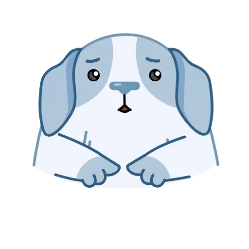 🥺 Эмодзи «☺ Пёс Полтос - Poltos the Dog emoji» для Telegram