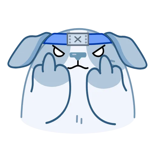 🖕 Эмодзи «☺ Пёс Полтос - Poltos the Dog emoji» для Telegram