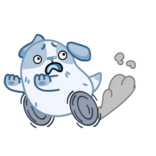 🏃‍♂ Эмодзи «☺ Пёс Полтос - Poltos the Dog emoji» для Telegram