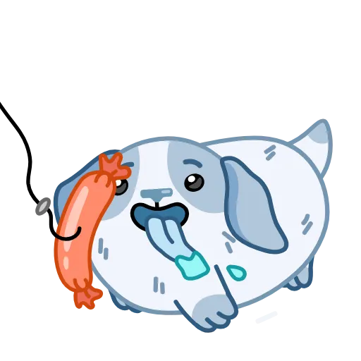 🐕 Эмодзи «☺ Пёс Полтос - Poltos the Dog emoji» для Telegram