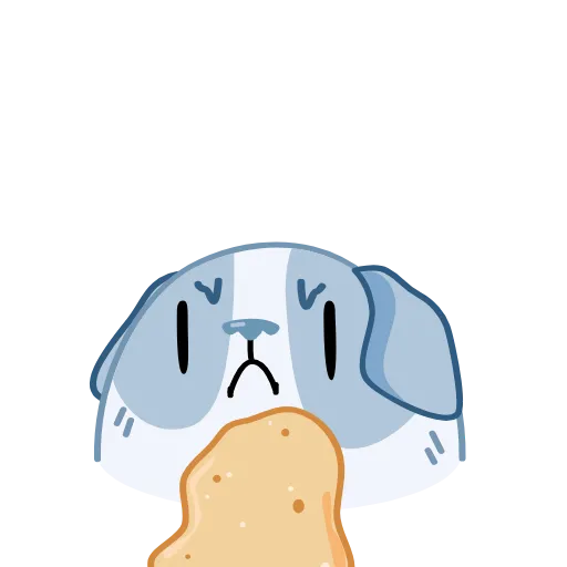 😑 Эмодзи «☺ Пёс Полтос - Poltos the Dog emoji» для Telegram