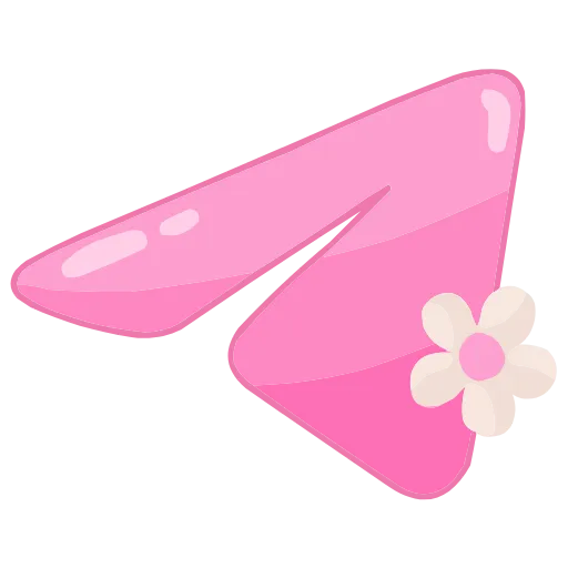 🤩 Эмодзи «Розовый шрифт» для Telegram