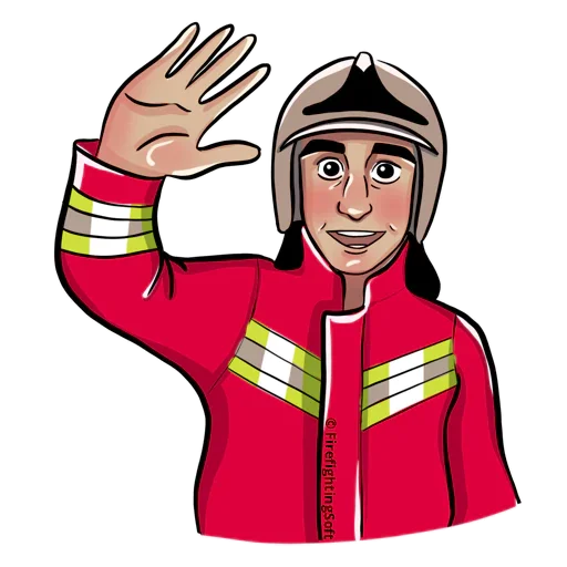 ✋ Стикер «Firefighter» для Telegram