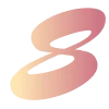 8️⃣ Эмодзи «Розовые буквы, таблички» для Telegram