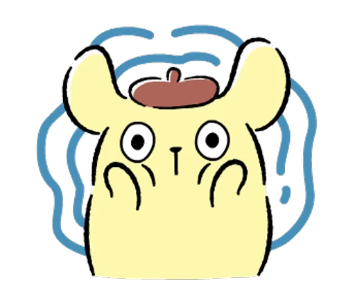 😱 Стикер «Pompompurin» для Telegram