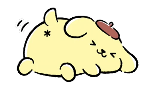 😏 Стикер «Pompompurin» для Telegram