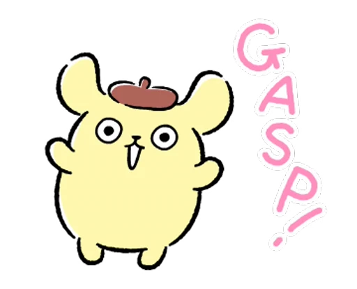 😧 Стикер «Pompompurin» для Telegram