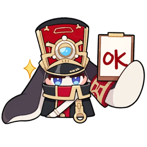 🆗 Стикер «Pom Pom» для Telegram