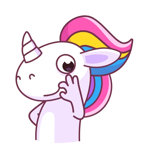 👌 Эмодзи «Поникорн» для Telegram