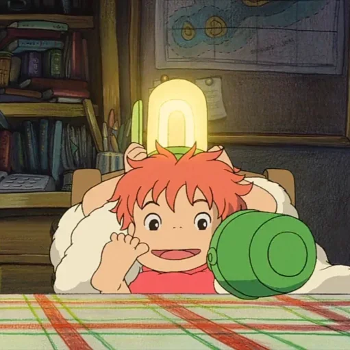 🧶 Стикер «Ponyo» для Telegram