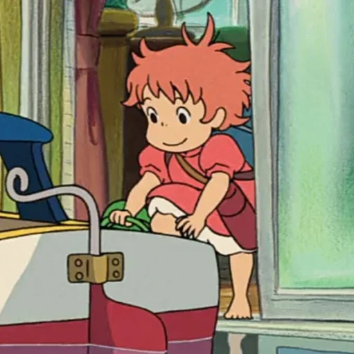 🧶 Стикер «Ponyo» для Telegram