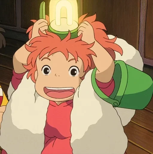 🧶 Стикер «Ponyo» для Telegram