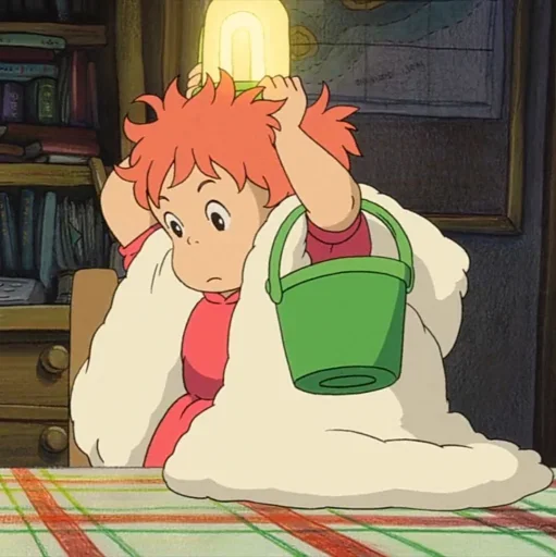 🧶 Стикер «Ponyo» для Telegram