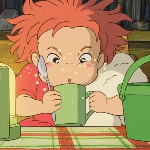 🧶 Стикер «Ponyo» для Telegram