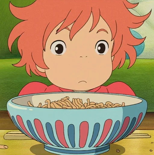 🧶 Стикер «Ponyo» для Telegram