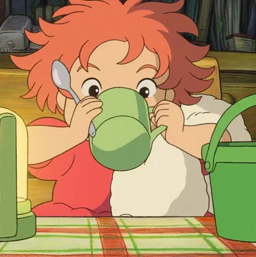 🧶 Стикер «Ponyo» для Telegram