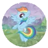 🌈 Эмодзи «Pony Statuses» для Telegram