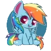🌈 Эмодзи «Pony Statuses» для Telegram