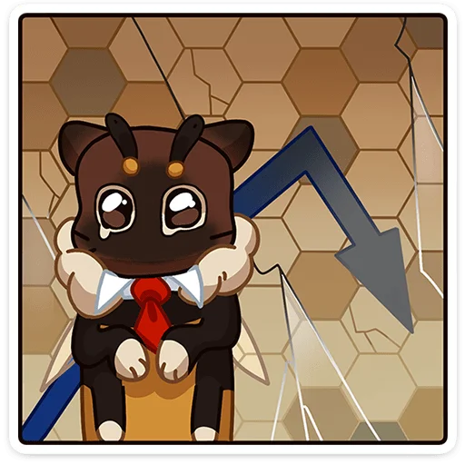 🥹 Стикер «Пуф» для Telegram
