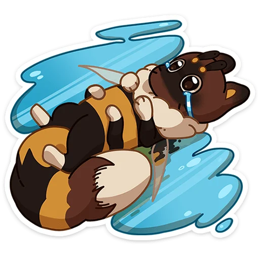 😔 Стикер «Пуф» для Telegram