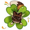 🍀 Эмодзи «Пуф» для Telegram
