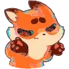🦊 Эмодзи «Набор эмоджи с лисом Пуфиком из ВК» для Telegram