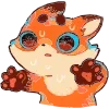 🦊 Эмодзи «Набор эмоджи с лисом Пуфиком из ВК» для Telegram