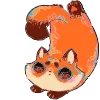 🦊 Эмодзи «Набор эмоджи с лисом Пуфиком из ВК» для Telegram