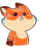 🦊 Эмодзи «Набор эмоджи с лисом Пуфиком из ВК» для Telegram