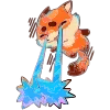 🦊 Эмодзи «Набор эмоджи с лисом Пуфиком из ВК» для Telegram